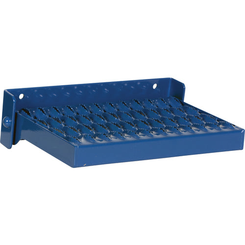 Manual Serrated Steel Fold-Up Step - Exact Tool & Supply