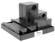Step Block and Clamping Set - #21004; 1/2 Stud Size - Exact Tool & Supply