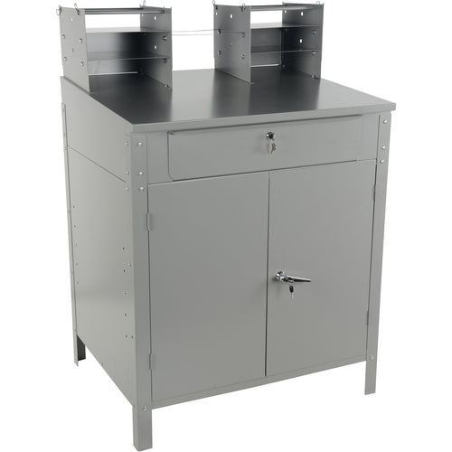 Shop Desk Cabinet Style 49″ Height - Exact Tool & Supply