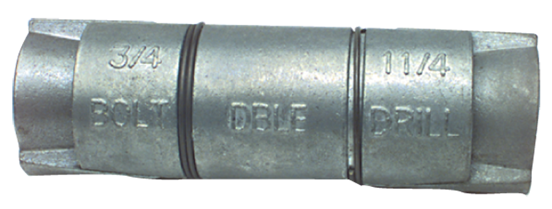 1/4" Dia. - Double Expansion Anchor - Exact Tool & Supply