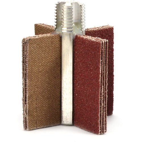 Shur-kut 1″ to 1-1/2″ × 1/2″-20 Aluminum Oxide Bore Polisher, 60 Grit