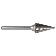 6.4mm EdgeHog Conical Miniature Carbide Bur SM-51M-D Std Alt. Diamond(Double) - Exact Tool & Supply