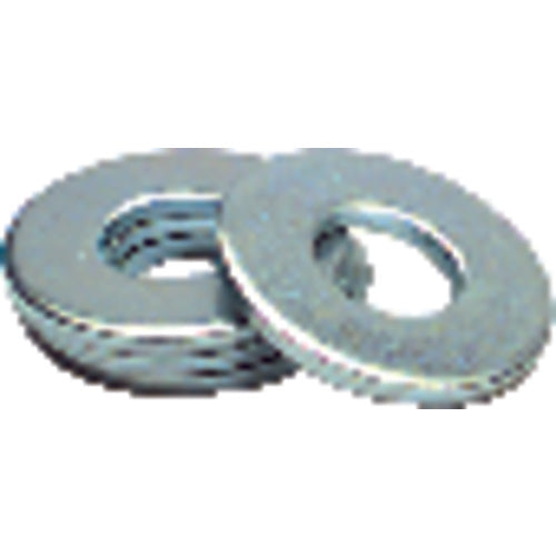 1/2″ Bolt Size - Zinc Plated Carbon Steel - Flat Washer - Exact Tool & Supply