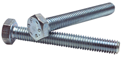M12 - 1.75 x 25 - Zinc Plated Heat Treated Alloy Steel - Cap Screws - Hex - Exact Tool & Supply