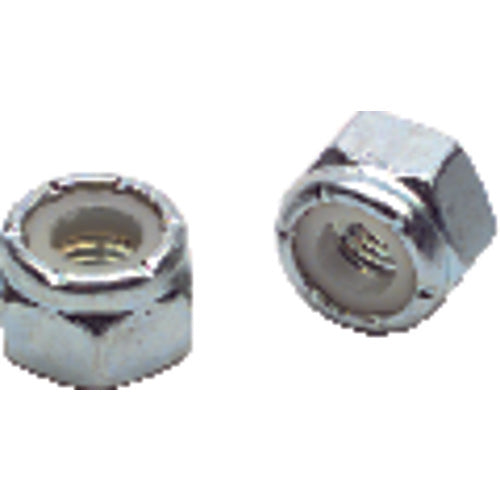 3/8″-24 - Zinc / Bright - Nylon Insert Stop Nut - Exact Tool & Supply
