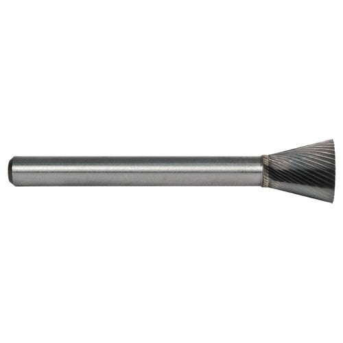 6.4mm EdgeHog Back Taper Miniature Carbide Bur SN-51M Standard - Exact Tool & Supply