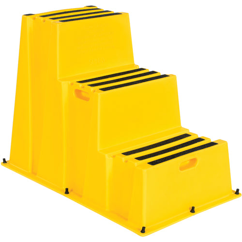 Step Poly Nestable 3 Step Yl - Exact Tool & Supply