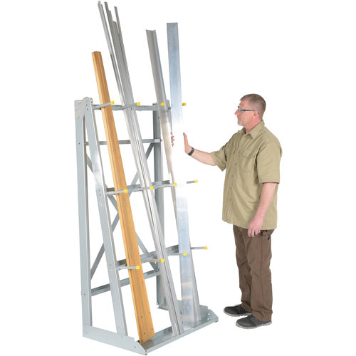 Vertical Floor Mounted Rack W/ 2000 lb - Exact Tool & Supply