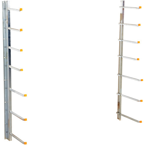 Wall Mounted Material Rack W/ 1000 lb - Exact Tool & Supply