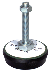 Machinery Mount - #4B 5-7/8'' Diameter - 16mm Bolt - Exact Tool & Supply