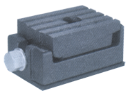 Vertical Motion Leveling Jack - #60204 - 1/4'' Rise - 2-3/4 x 3-1/2 x 6'' Size - Exact Tool & Supply