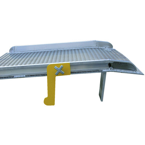 Aluminum Dockboard W/ Sliding Span Locks - Exact Tool & Supply