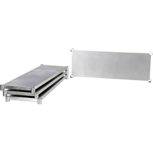 Stainless Steel Shelving Kit 48 × 18″ - Exact Tool & Supply