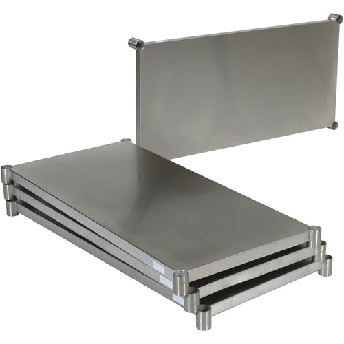 Stainless Steel Shelving Kit 48 × 24″ - Exact Tool & Supply