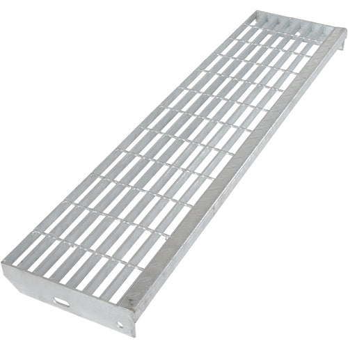 4 Foot Galvanized Steel Step - Exact Tool & Supply
