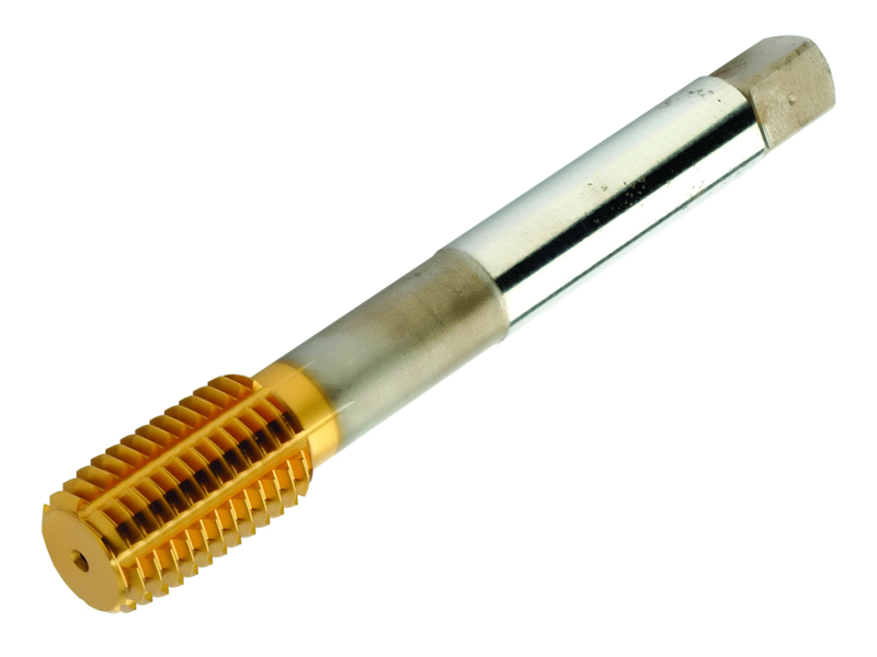 E8927/16 CoroTap 400 Forming Tap UNC 7/16x14 TiN - Titanium Nitride - Exact Tool & Supply