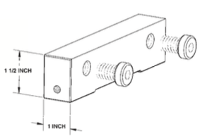 Spacer Jaws - Snap Jaws - Part # 6JCS-100 - Exact Tool & Supply