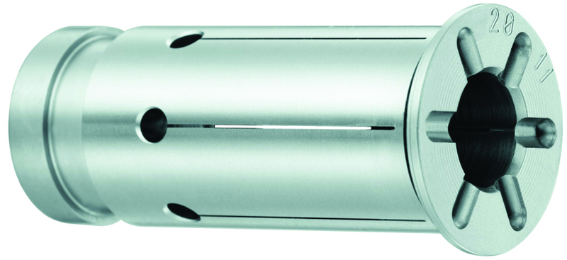 Milling Chuck Slotted Reduction Sleeve - 3/4" OD x 6mm ID - Exact Tool & Supply