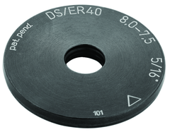 ER40 12mm-12.5mm DS Sealing Disk - Exact Tool & Supply