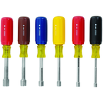 STANLEY® 7 Piece Vinyl Grip Metric Nut Driver Set - Exact Tool & Supply