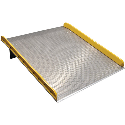 Aluminum Dock Board Steel Curb 15K 60 × 72 - Exact Tool & Supply