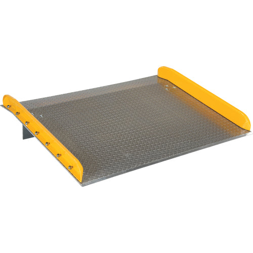 Aluminum Dock Board Steel Curb 20K 60 × 48 - Exact Tool & Supply