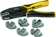 TITAN 7 Pc. Ratcheting Terminal Crimping Set - Exact Tool & Supply