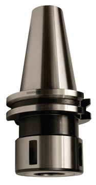 100TG Collet Style (CAT40 Mount) - 2.76 Projection - V-Flange Collet Chuck - Exact Tool & Supply