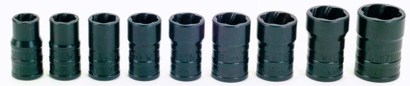 9 Pc. - 3/8" Drive Turbosocket Set - Metric - Exact Tool & Supply