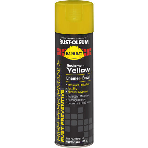 V2100 Equipment Yellow Spray Paint - Exact Tool & Supply