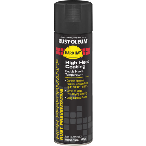 V2100 High Heat Black Spray Paint - Exact Tool & Supply