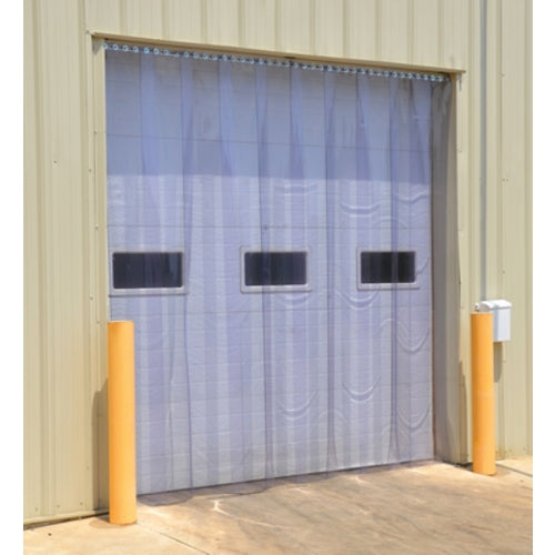 Vinyl Strip Door 0.12″ Full Header 108 × 120