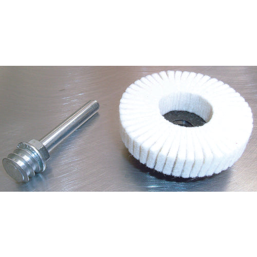 2″ SOFT FELT POLISH FLAP DISC - Exact Tool & Supply