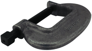 1-FC, "O" Series Bridge C-Clamp - Full Closing Spindle, 0" - 1-7/16" Jaw Opening, 1-1/8" Throat Depth - Exact Tool & Supply