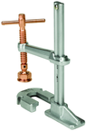 Welding Shoe Clamp 8 1/2" Jaw Opening, 5 1/2" Throat Depth - Exact Tool & Supply
