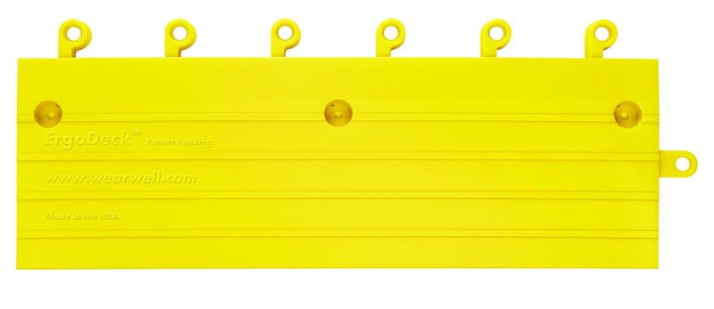 ErgoDeck Ramp (10/Case) - 6' x 18" (Yellow) - Exact Tool & Supply