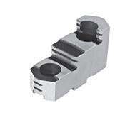 Hard Chuck Jaws - American Standard Tongue & Groove - Chucks 15" inches - Part # TG-150HJ2-BI - Exact Tool & Supply