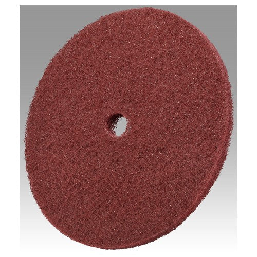 Scotch-Brite High Strength Disc HS-DC A/O Very Fine 10″ × 1-1/4″ - Exact Tool & Supply