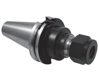 Toolholders - BT 40 DA Series Collet Chucks - Part # B40-30DA300-K - Exact Tool & Supply