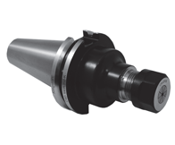 Toolholders - BT 40 ER Series Collet Chucks - Part # B40-11ER600-KB - Exact Tool & Supply