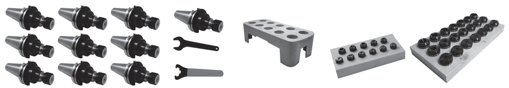 Toolholders - CAT 40 Tooling Package - Part # C40-PKG-FADAL - Exact Tool & Supply