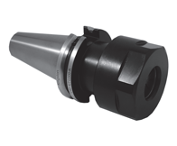 Toolholders - CAT 40 TG Series Collet Chucks - Part # C40-10TG400-KB - Exact Tool & Supply