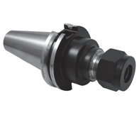 Toolholders - CAT 50 DA Series Collet Chucks - Part # C50-18DA600-KB - Exact Tool & Supply