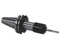 Toolholders - CAT 50 Taper Quick Change V-Flange Tap Holders - Part # C50-10TA502-G - Exact Tool & Supply