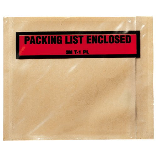 3M Top Print Packing List Envelope PLE-T1 4.5″ × 5.50″ - Exact Tool & Supply