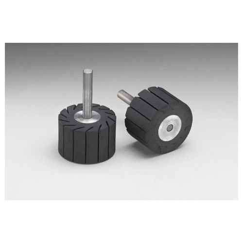 1 1/2 in × 1 in1/4 Dia. Shank Rubber Slotted Expander Wheel Alt Mfg # 77718 - Exact Tool & Supply