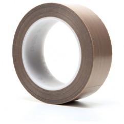 1-1/2X36 YDS 5451 BROWN PTFE GLASS - Exact Tool & Supply