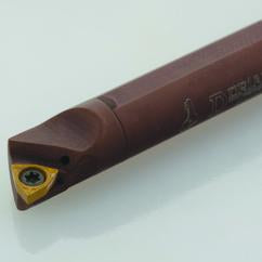 .187 Shank Coolant Thru Boring Bar- -5° Lead Angle for WC_T 1.210.2 Style Inserts - Exact Tool & Supply