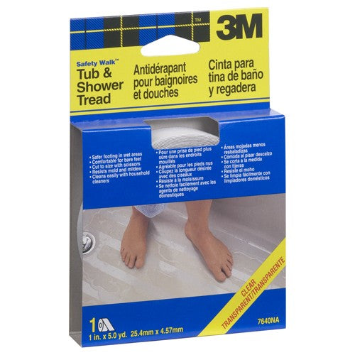 3M Safety-Walk Slip Resistant Tape 220C-R1X180 1″ × 15 ft Clear - Exact Tool & Supply