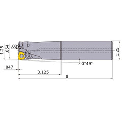AJXU09R203SA20M INDEXABLE ENDMILL